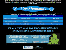 Tablet Screenshot of guysimmonds.co.uk